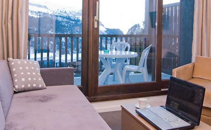 Apartments Les Terrasses de Veret, Flaine, Lounge 2